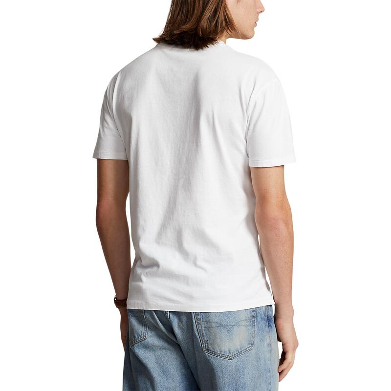 Polo Ralph Lauren Classic Fit Cotton-Linen Pocket T-Shirt image number 1